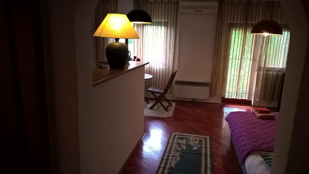 Postel nebo postele na pokoji v ubytování Guest House Goa Mostar