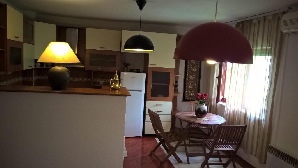 Kuchyň nebo kuchyňský kout v ubytování Guest House Goa Mostar