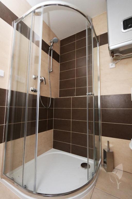Koupelna v ubytování Apartmány Stožec - Nella Premium