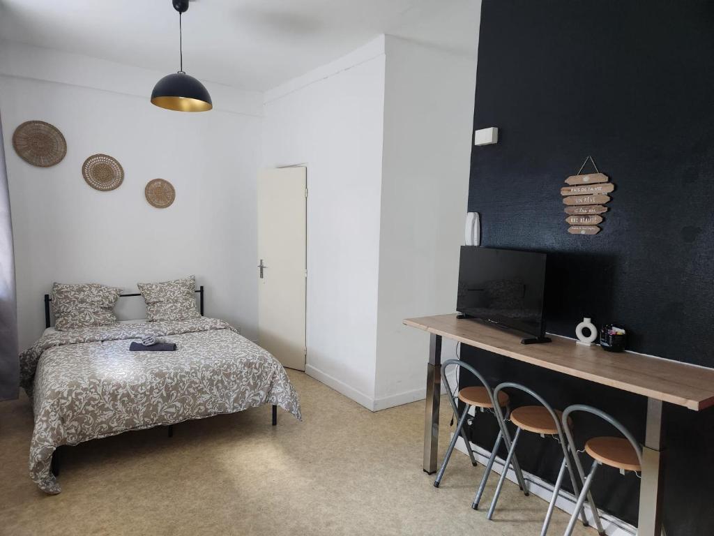 Charmant studio proche de la place Wilson