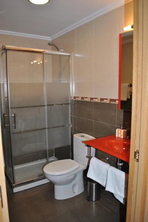 Koupelna v ubytování Hostal la Catedral