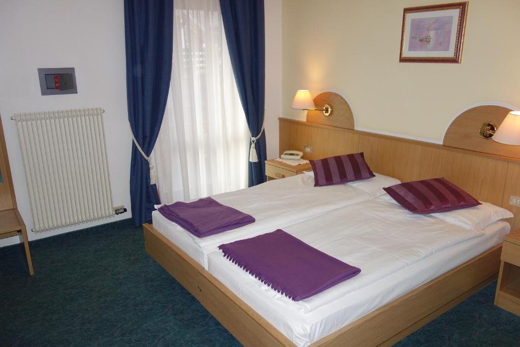 Postel nebo postele na pokoji v ubytování Alpine Touring Hotel-petfriendly