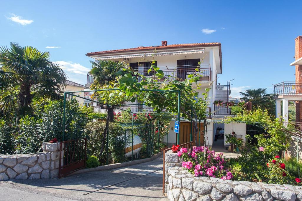Zahrada ubytování Apartment Tena