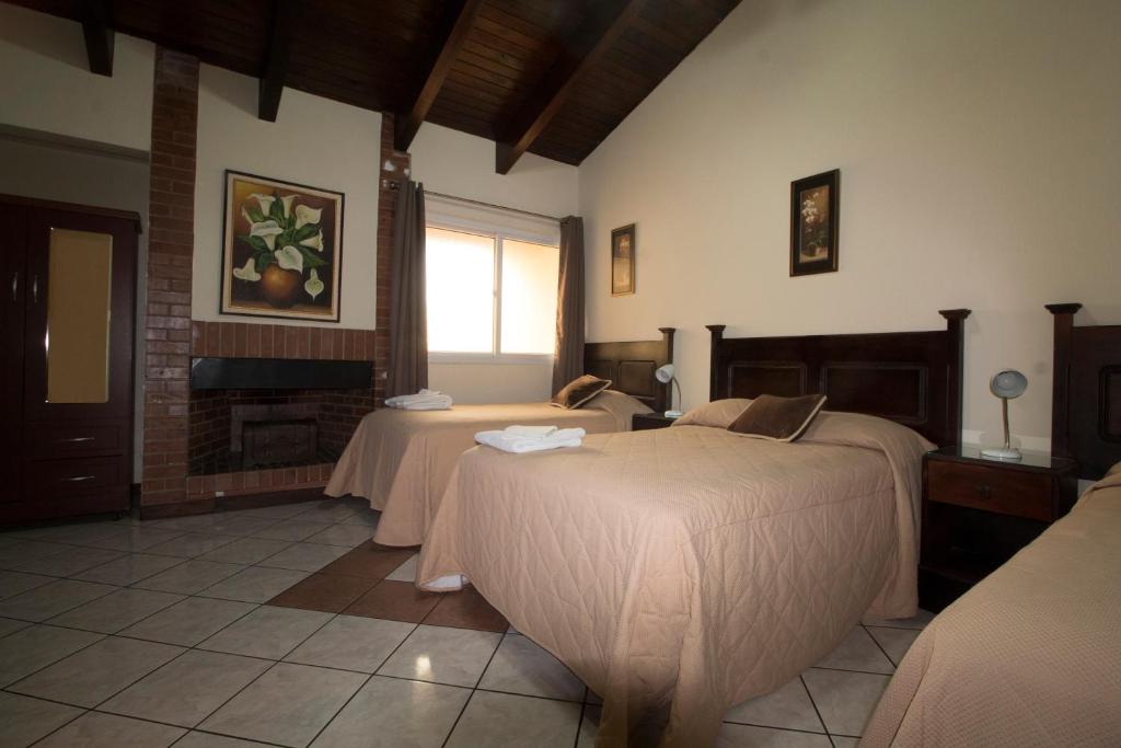 Cama o camas de una habitación en Comfort Hostel