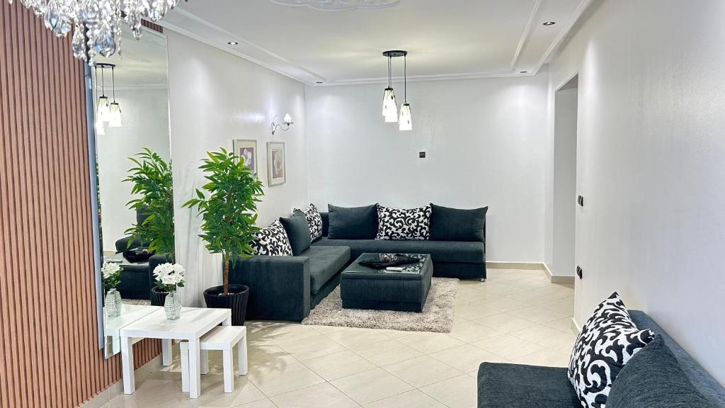 Posezení v ubytování Appartement de charme entier 3 chambres