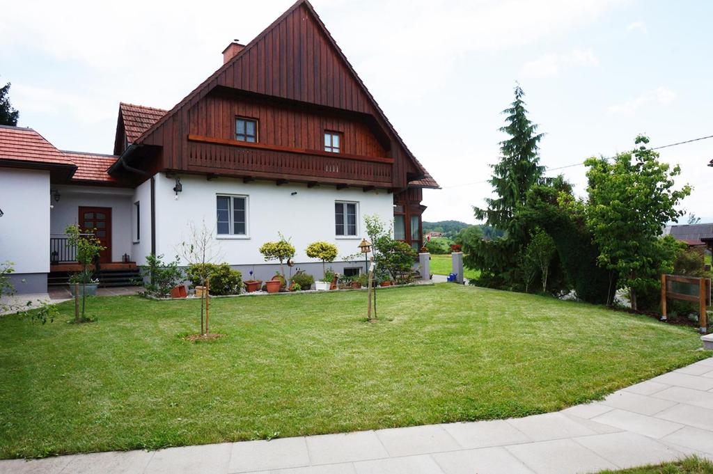 Zahrada ubytování Pension Wolkenreich