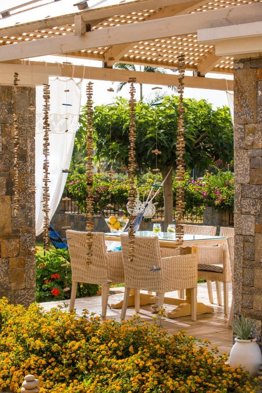 Zahrada ubytování Socrates Hotel Malia Beach