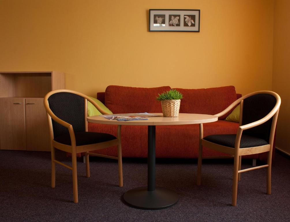 Posezení v ubytování Apartmány REKO Kadaň