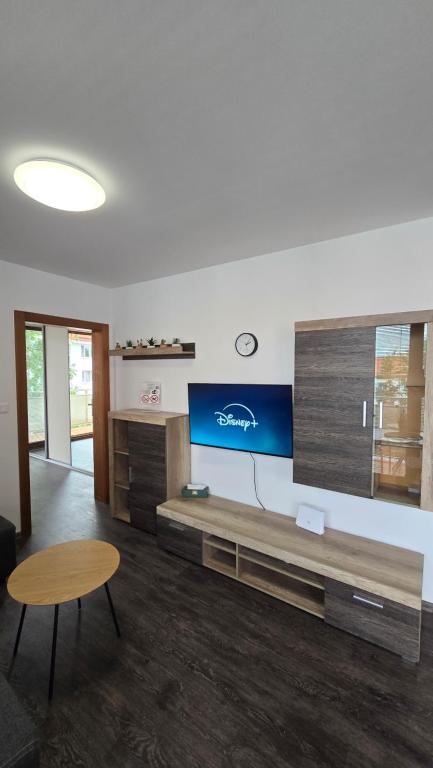 Kuchyň nebo kuchyňský kout v ubytování Tatras Apartment City Center