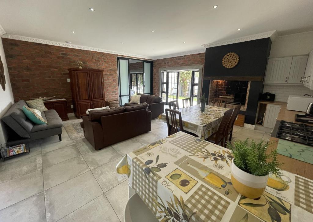 Et opholdsområde på Olyvenbosch Selfcatering