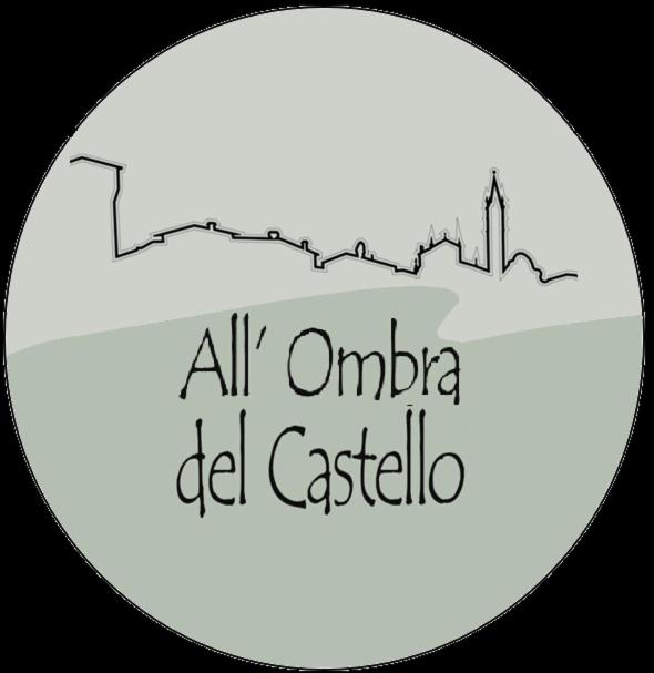 a black and white circle with the words al ontario el castello at Appartamento All'Ombra del Castello affitto breve in Levizzano Rangone