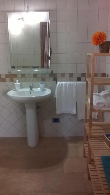 Koupelna v ubytování Villa Federico