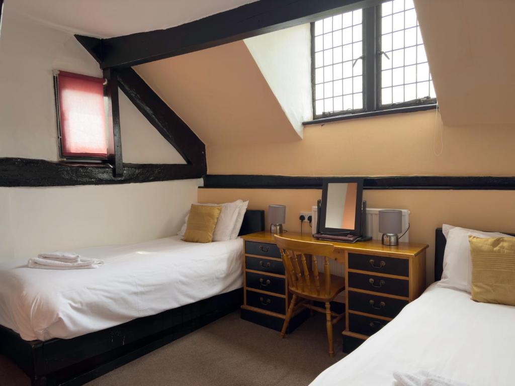 White Hart Hotel - Tweepersoonskamer Met 2 Aparte Bedden