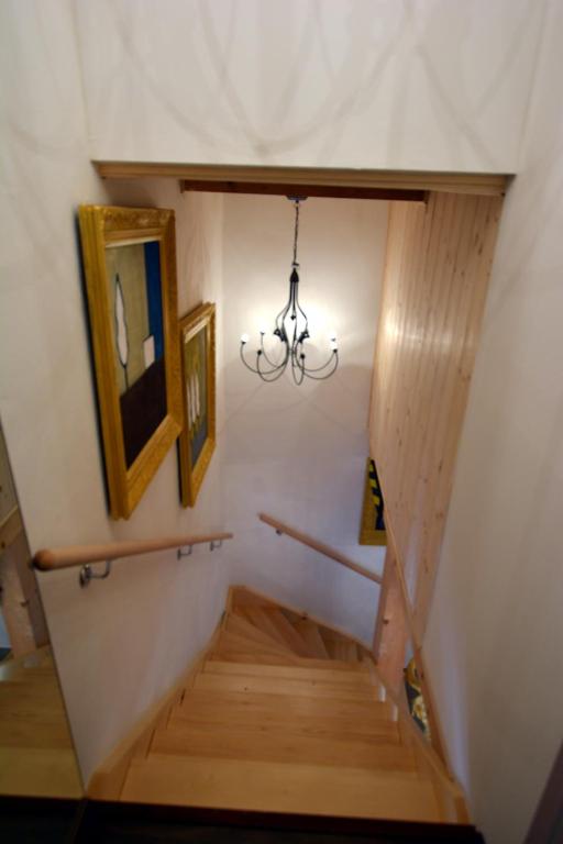 Łóżko lub łóżka w pokoju w obiekcie Art House Vižinada