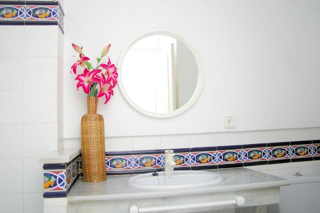Koupelna v ubytování Apartamentos Alberca - Deniasol
