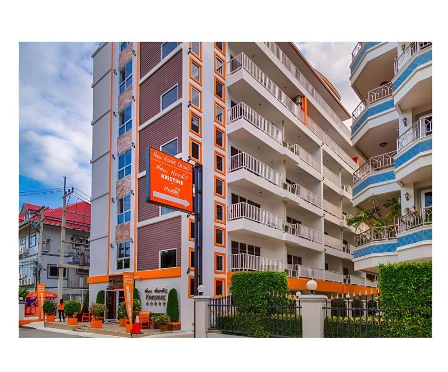 Edificio en el que se encuentra el apartahotel