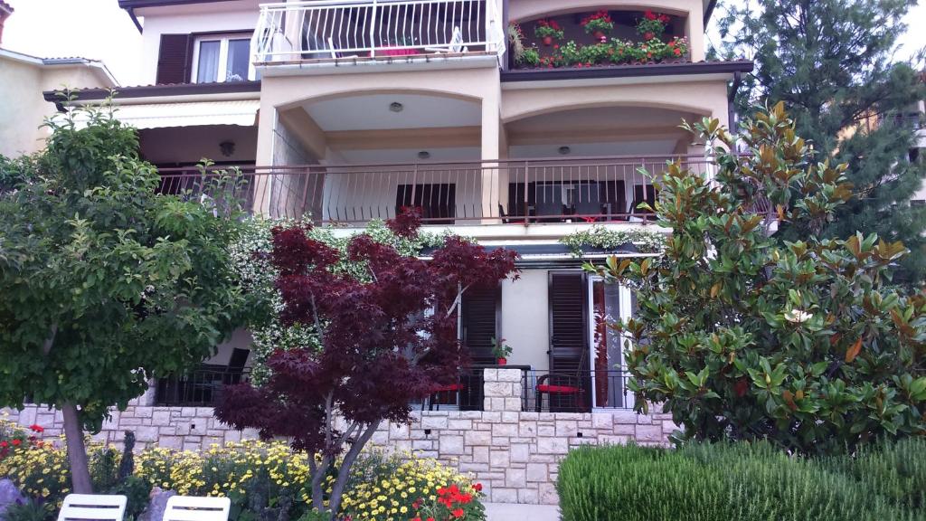 Zahrada ubytování Apartments Silmare