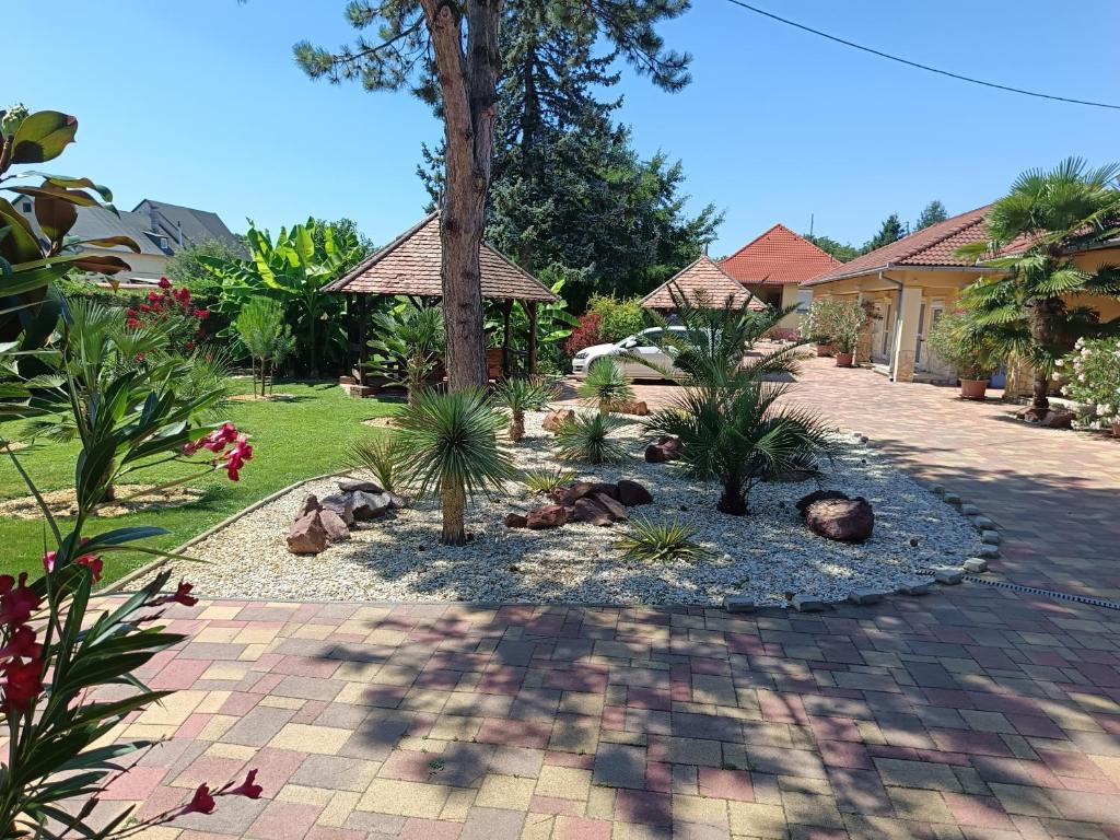 Zahrada ubytování Spengler Apartman