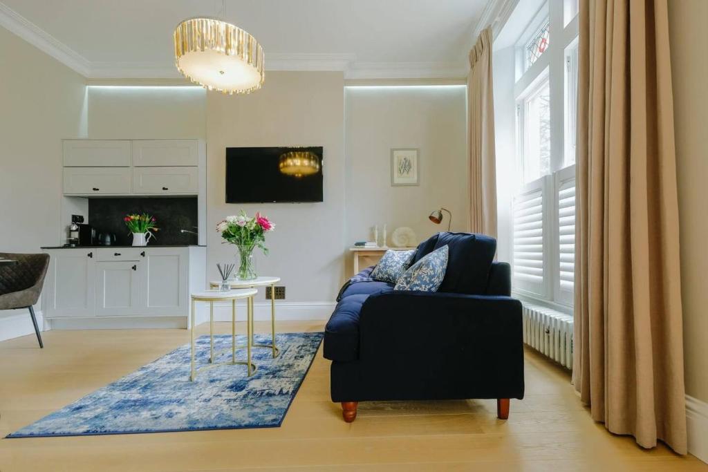 Χώρος καθιστικού στο Luxury Redland 1-Bed - Free Parking