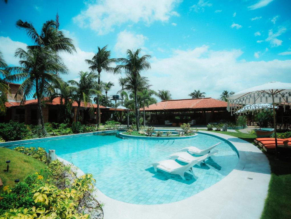 Bazén v ubytování Casa Nossa Taiba Resort Boutique nebo v jeho okolí