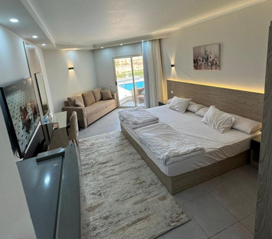 Postel nebo postele na pokoji v ubytování Scandic Resort