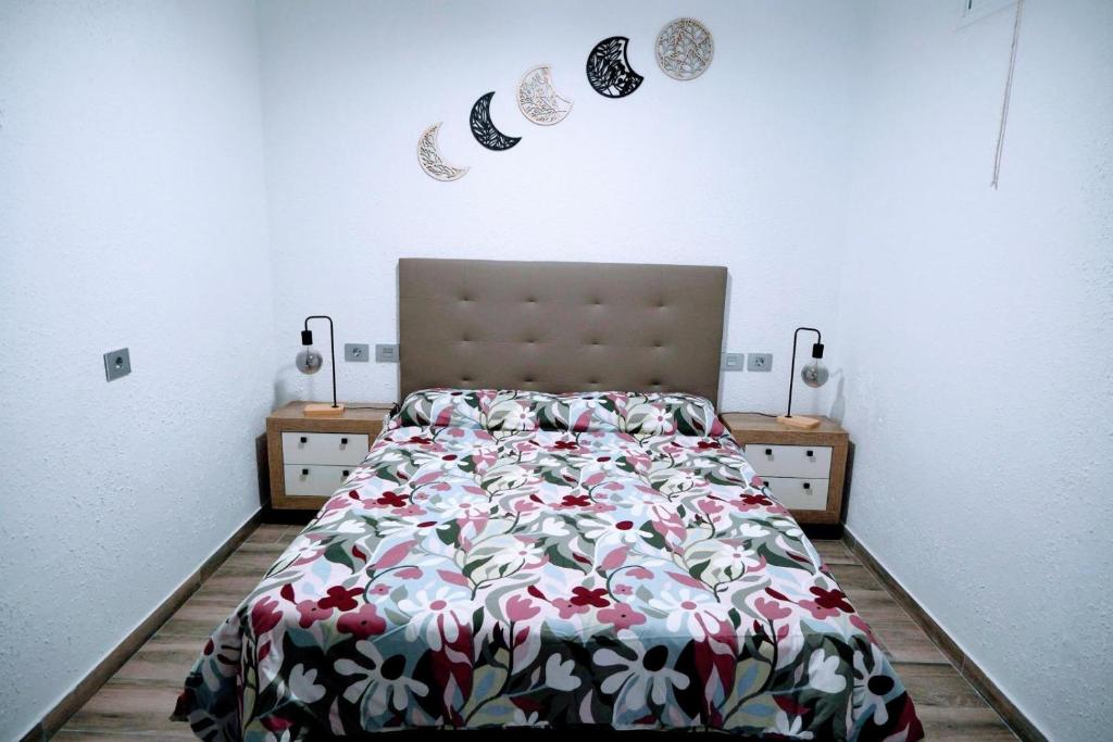 Postel nebo postele na pokoji v ubytování Casa Poblado