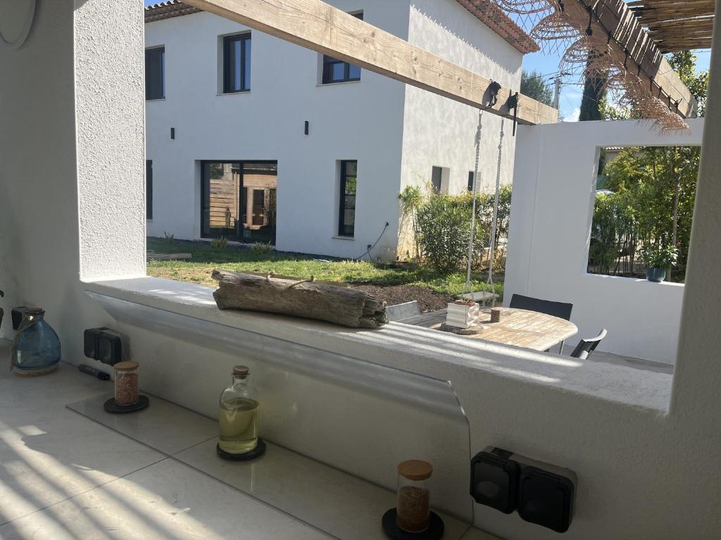 Κήπος έξω από το A Stay in La Coueste