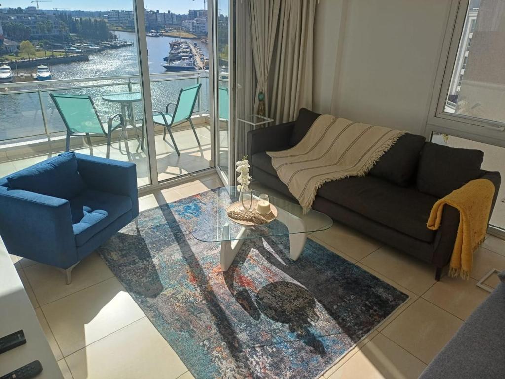 APART , DEPARTAMENTO CONDOMINIO BAHIA GRANDE NORDELTA, TIGRE , BALCÓN Y VISTA A LA BAHIA , PISCINA E