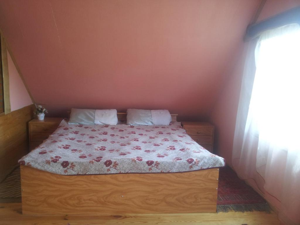 Postel nebo postele na pokoji v ubytování Rīta vēji