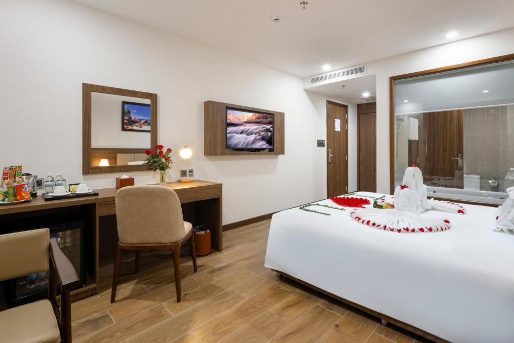 Phòng Senior Deluxe Đôi hoặc Ghép đôi nhìn ra Biển