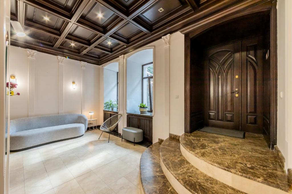 Posezení v ubytování Gar`is hostel Maidan