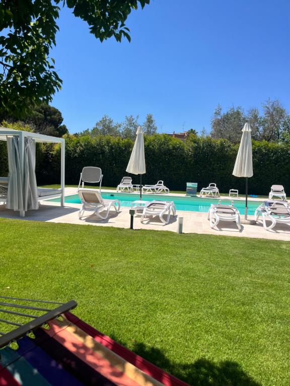Bazén v ubytování Luxury B&B Coccolhouse nebo v jeho okolí