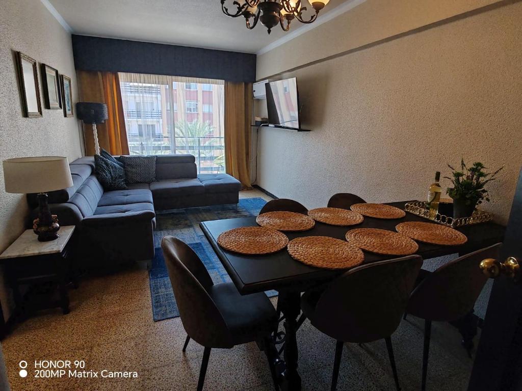 Χώρος καθιστικού στο Apartament Karolina