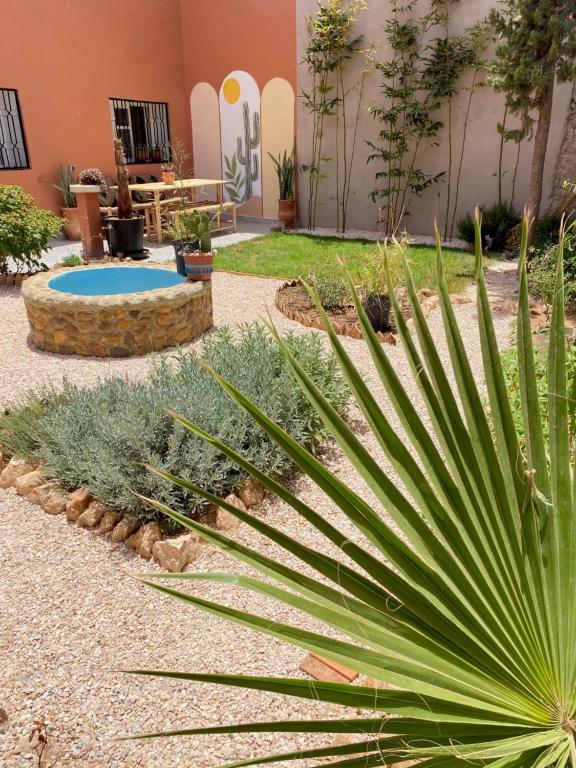 Zahrada ubytování Dar Minel- Deine Wohlfühloase mit Garten und Sonnenterasse