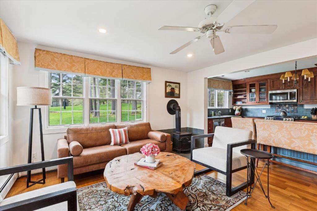 Χώρος καθιστικού στο Tansy Hill Farm Guest House