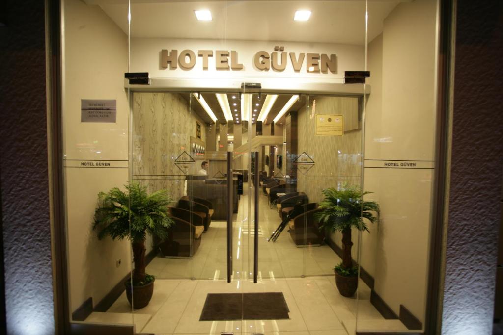 Plantegning af Hotel Guven