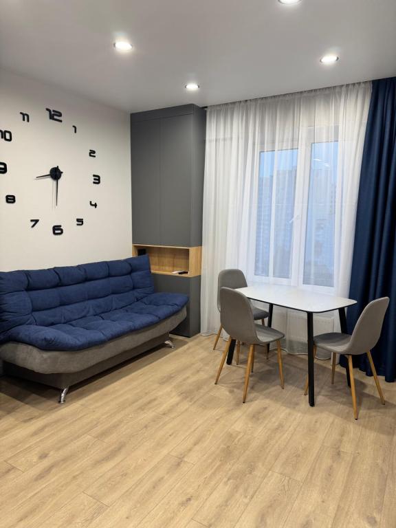 Ruang duduk di Apartments in Via Roma Residential Complex