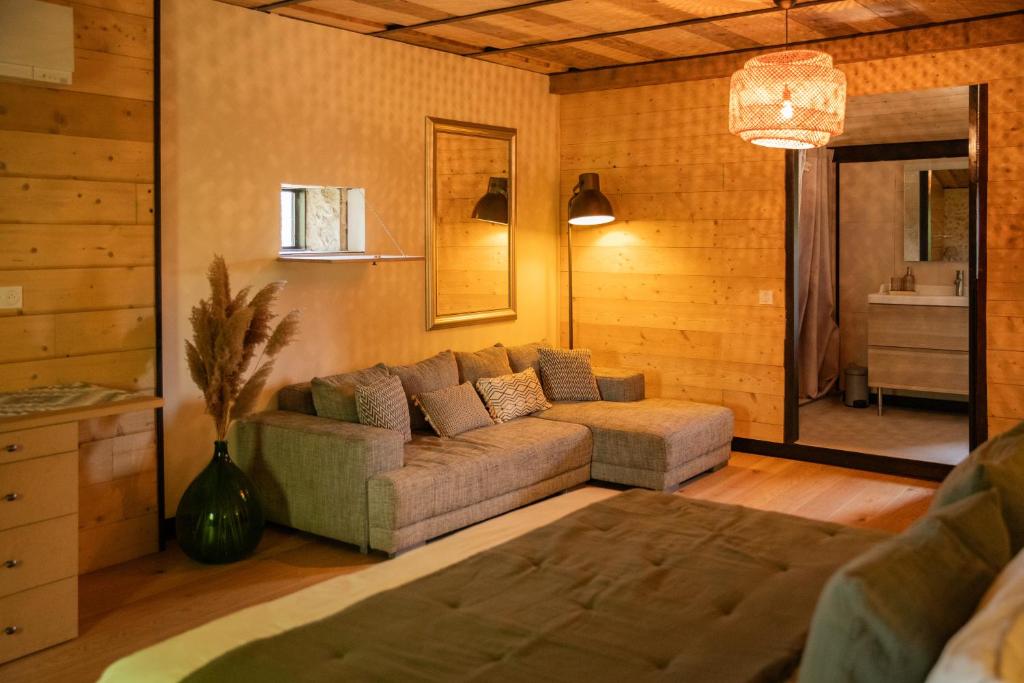L'Atelier de l'Horte - Chambre Lit King-Size Avec Vue Sur Jardin