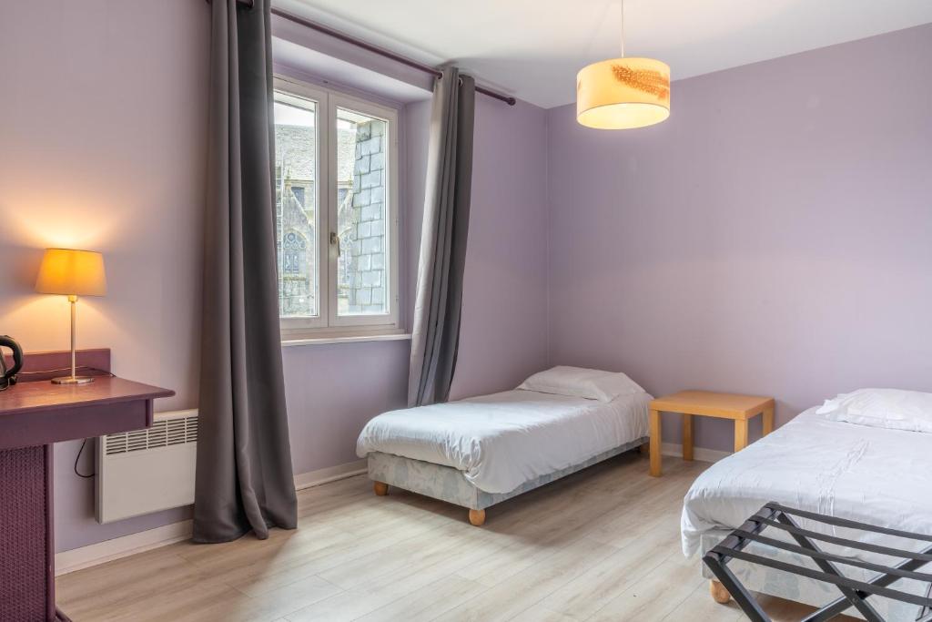 Logis Auberge Saint Thégonnec & son Restaurant - Chambre Lits Jumeaux