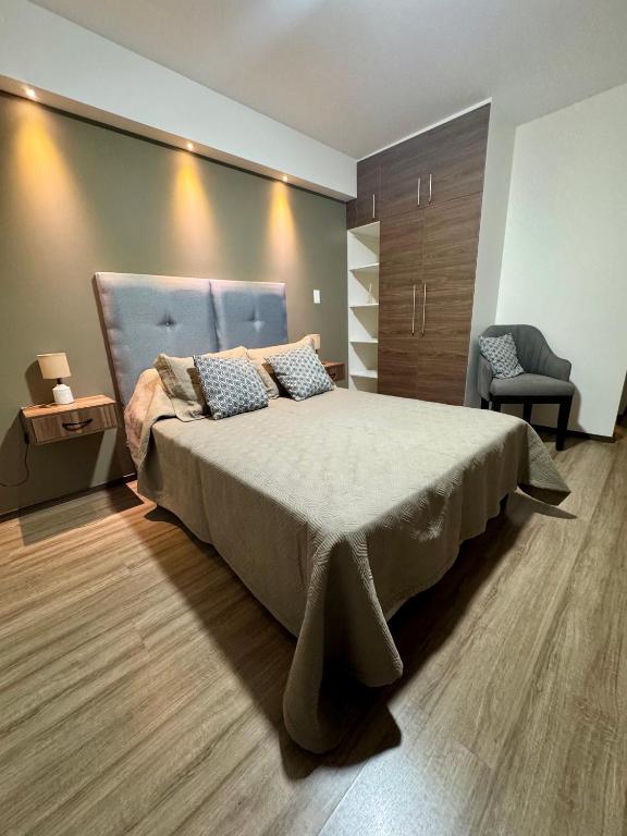 Llit o llits en una habitació de Monoambiente Samay