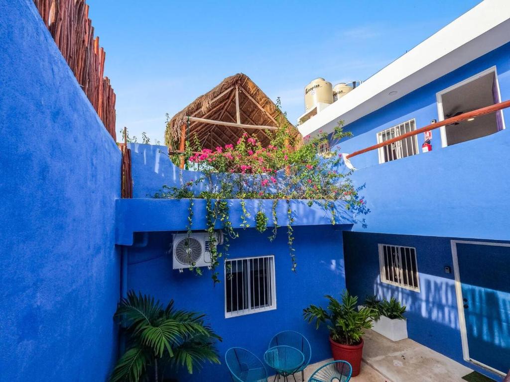 Bygningen som villaen ligger i