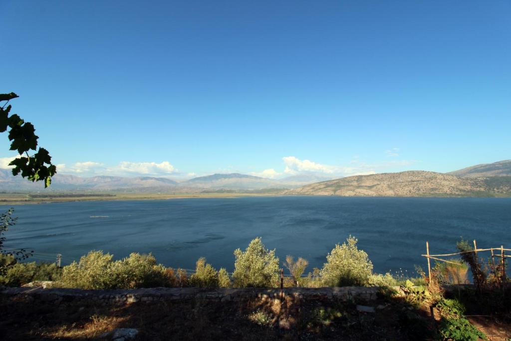 a view of a large body of water at Lakeview Villa Nardi in Ksamil