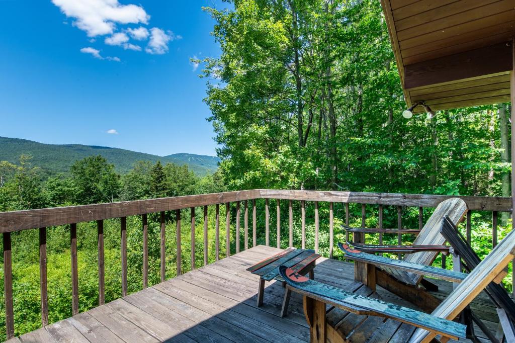 Naturlandskabet i nærheden af feriehuset