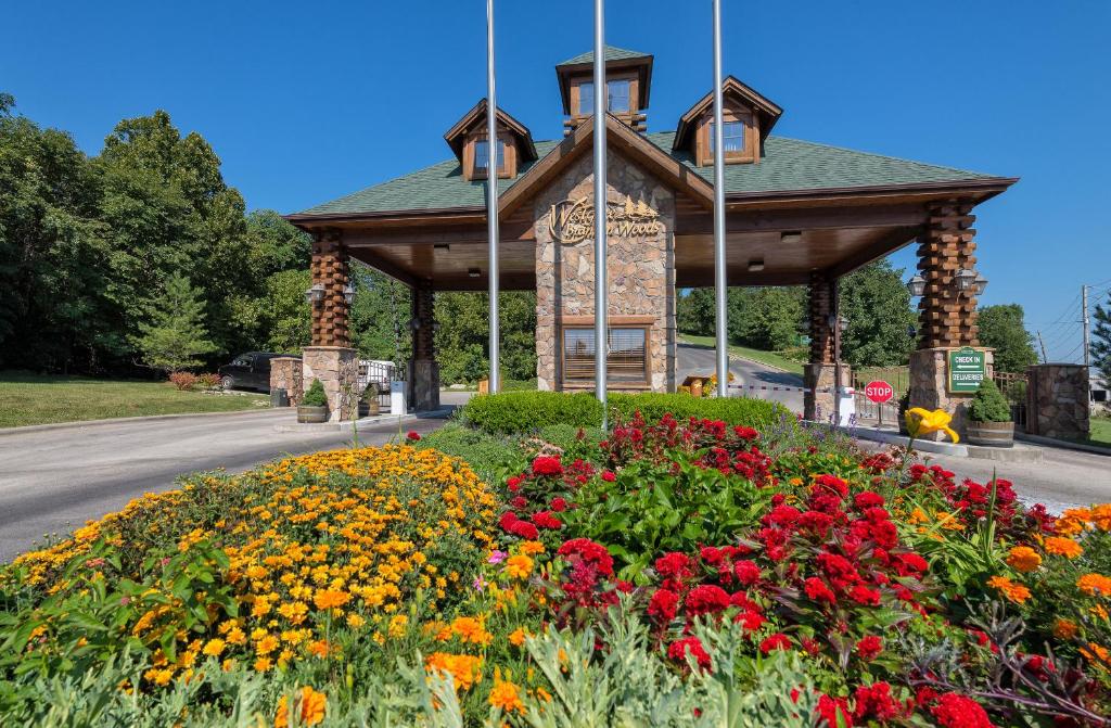 Сад в Westgate Branson Woods Resort