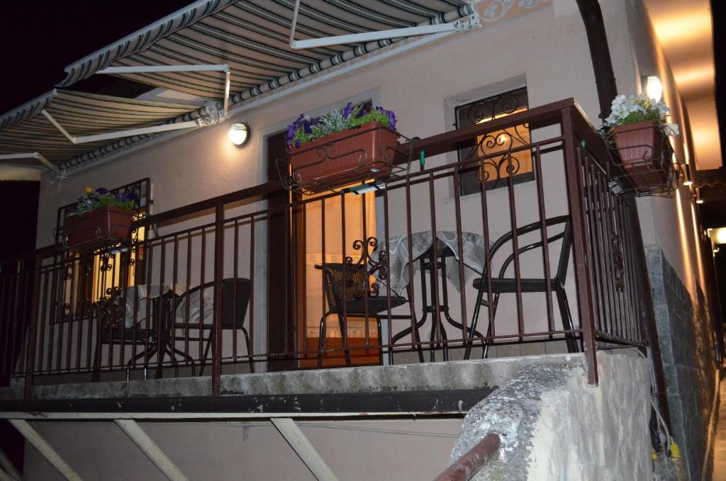 Balkón nebo terasa v ubytování La Gemma B&B