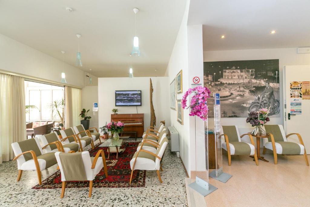 Posezení v ubytování Hotel Colonna