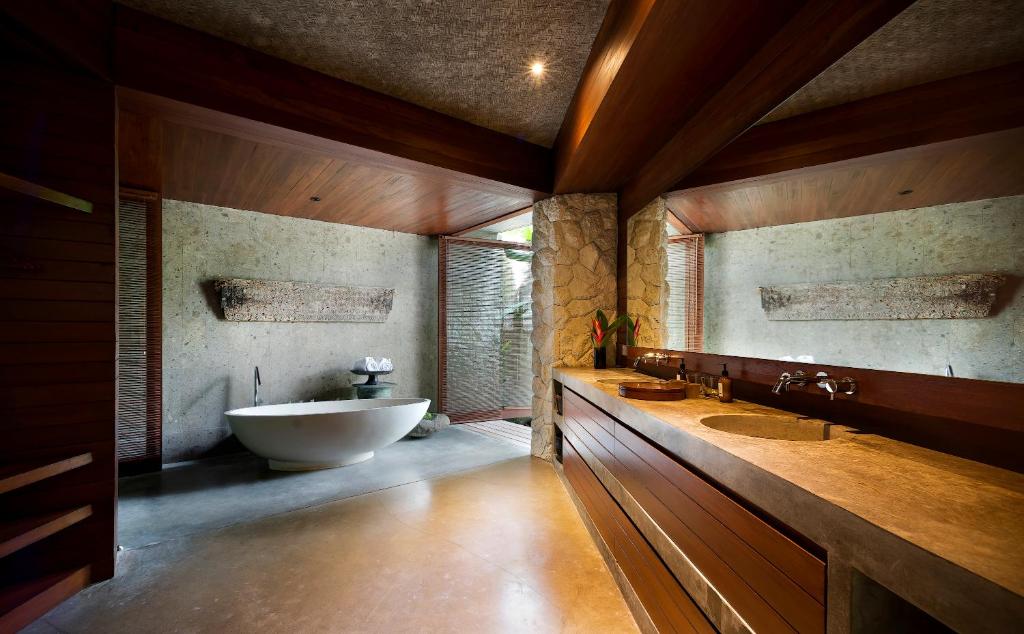 Koupelna v ubytování Planta Boutique Resort