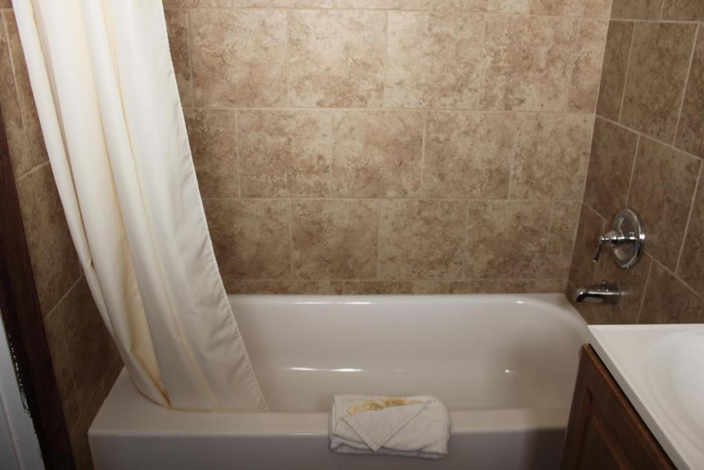 Koupelna v ubytování Motel 101