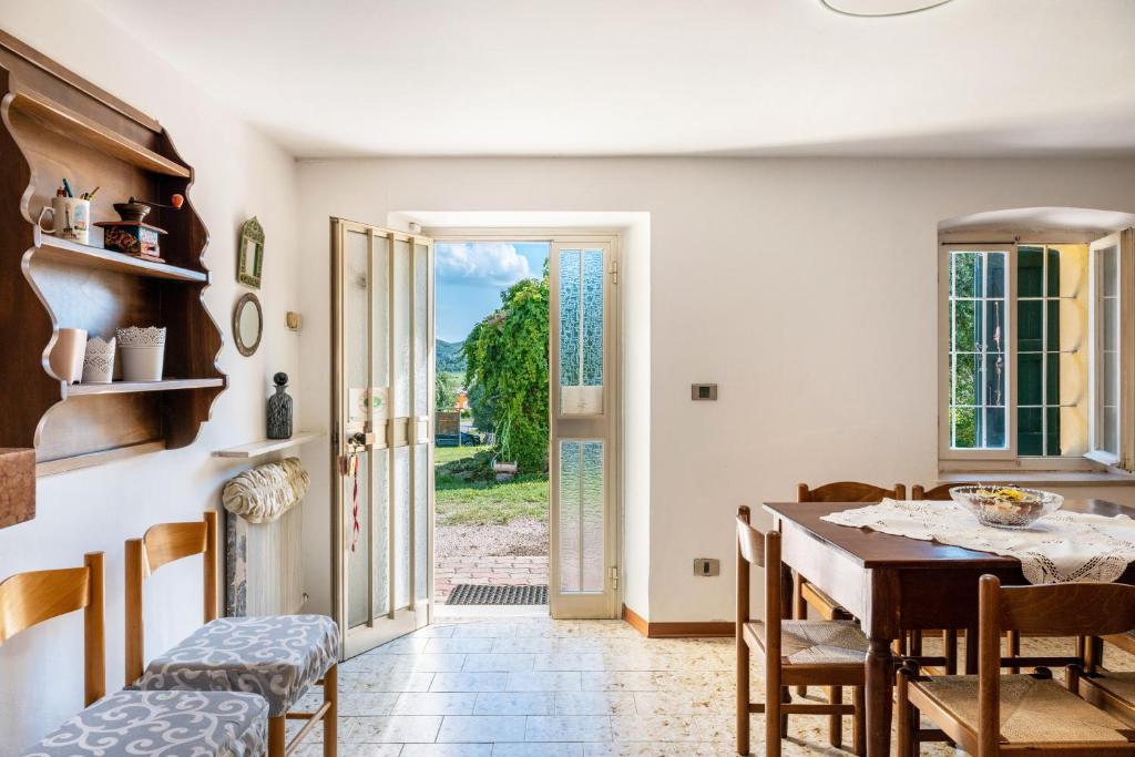 Χώρος καθιστικού στο La casa di Delfina
