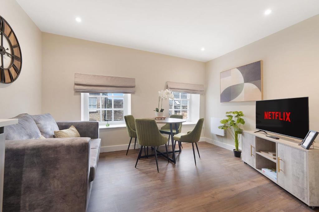 TV a/nebo společenská místnost v ubytování Flat4 1BR in Horsemarket